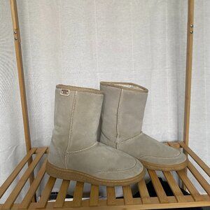 Route 66 fur-lined boots